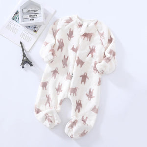 Pyjama velours bébé