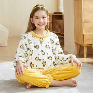 Pyjama velours fille
