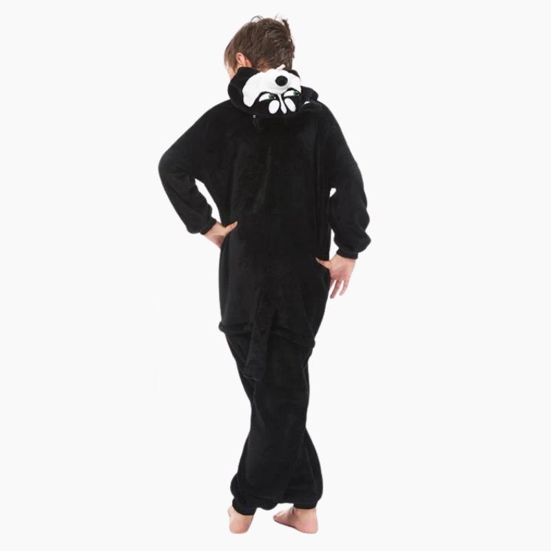 Surpyjama mixte style loup pour ado