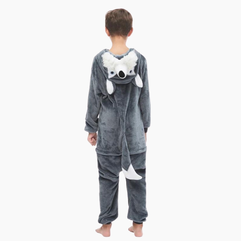 Surpyjama en matière polaire style husky pour garçon